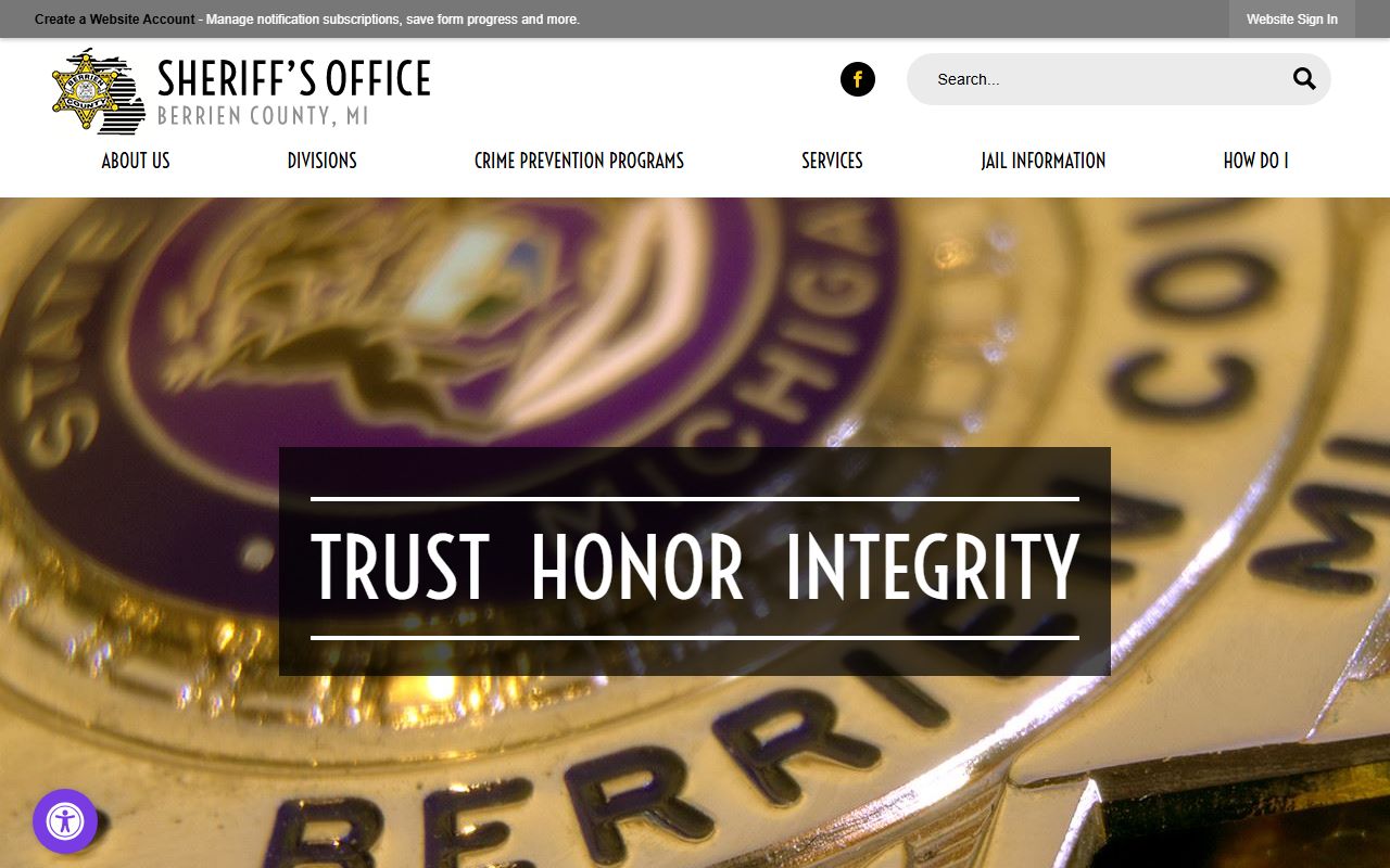 Berrien County busted mugshots sheriff office website
