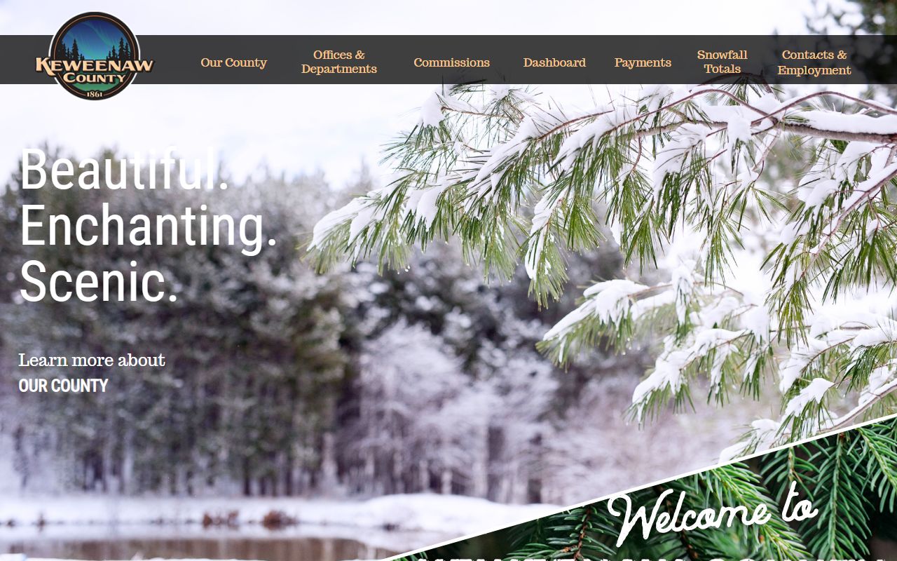 Keweenaw County homepage for busted mugshots and sheriff contact info